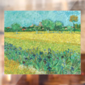 ヴィンセント・ヴァン・ゴッホ – アレス近郊のアイリスとのフィールド ウィンドウサイン (シート2)