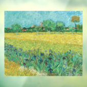 ヴィンセント・ヴァン・ゴッホ – アレス近郊のアイリスとのフィールド ウィンドウサイン (シート3)