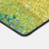 ヴィンセント・ヴァン・ゴッホ – アレス近郊のアイリスとのフィールド デスクマット (コーナー)