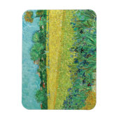 ヴィンセント・ヴァン・ゴッホ – アレス近郊のアイリスとのフィールド マグネット (縦)