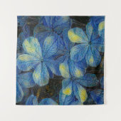 ヴィンセント・ヴァン・ゴッホ・アート・スタイルの夢の花。アルティ タペストリー (正面(横))