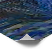 ヴィンセント・ヴァン・ゴッホ・アート・スタイルの夢の花。アルティ ポスター (角)