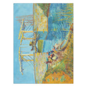 ヴィンセント・ヴァン・ゴッホ - アールスのランロワ橋 #1 テーブルクロス (正面)