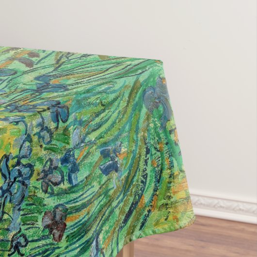 ヴィンセント・ヴァン・ゴッホ - アールス近郊のイリス畑 テーブルクロス (インサイチュ)