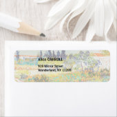 ヴィンセント・ヴァン・ゴッホ - アールルの庭園 ラベル (インサイチュ)