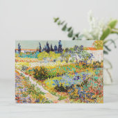 ヴィンセント・ヴァン・ゴッホ - アールルの庭園 招待状 (スタンド正面)