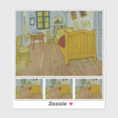 ヴィンセント・ヴァン・ゴッホ、アーレスのベッドルーム、第1版 シール (シート)