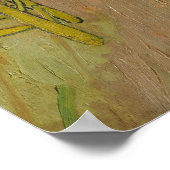 ヴィンセント・ヴァン・ゴッホ、アーレスのベッドルーム、第1版 ポスター (角)