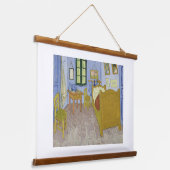 ヴィンセント・ヴァン・ゴッホ、アーレスのベッドルーム、第3版 吊り下げ型タペストリー (傾斜あり)