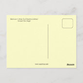 ヴィンセント・ヴァン・ゴッホ・アーレスの寝室 ポストカード (裏面)