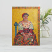 ヴィンセント・ヴァン・ゴッホ - イタリアの女 招待状 (スタンド正面)