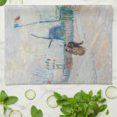 ヴィンセント・ヴァン・ゴッホ – インパセ・デ・ドゥ・フレレス キッチンタオル (折り畳み)