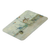 ヴィンセント・ヴァン・ゴッホ – インパセ・デ・ドゥ・フレレス マグネット (左側)