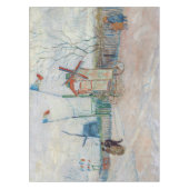 ヴィンセント・ヴァン・ゴッホ - イン・トゥ・フレール通り テーブルクロス (正面)