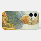 ヴィンセント・ヴァン・ゴッホ – イーゼルの前の自画像 Case-Mate iPhoneケース (裏面 (横))