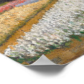 ヴィンセント・ヴァン・ゴッホ - オランダの花壇 ポスター (角)