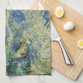 ヴィンセント・ヴァン・ゴッホ - オリーブの木 キッチンタオル (四つ折り)