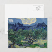 ヴィンセント・ヴァン・ゴッホ - オリーブの木 ポストカード (正面/裏面)