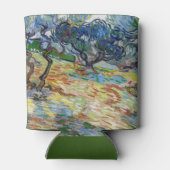 ヴィンセント・ヴァン・ゴッホ - オリーブの木: 明るい青空 缶クーラー (裏面)