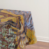 ヴィンセント・ヴァン・ゴッホ - オリーブの木、黄色い空と太陽 テーブルクロス (インサイチュ)