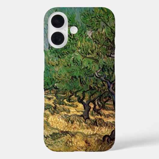 ヴィンセント・ヴァン・ゴッホ - オリーブの木 Case-Mate iPhoneケース (裏面)