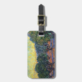 ヴィンセント・ヴァン・ゴッホ・オリーブグローブ印象派アート ラゲッジタグ (正面縦)