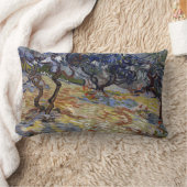 ヴィンセント·ヴァン·ゴッホ·オリーブ·ツリーズ ランバークッション (ブランケット)