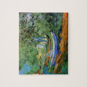 ヴィンセント・ヴァン・ゴッホ - オワーズ川のほとり、アウヴェール ジグソーパズル (縦)