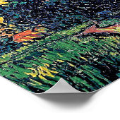 ヴィンセント・ヴァン・ゴッホ – オーバーズ・オブ・サンセット ポスター (角)
