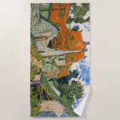 ヴィンセント・ヴァン・ゴッホ – オーバーズ・シュル・オイズ通り ビーチタオル (正面)