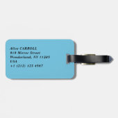 ヴィンセント・ヴァン・ゴッホ – オーバーズ・シュル・オイズ通り ラゲッジタグ (裏面横)