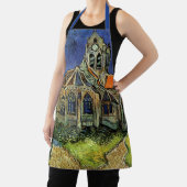 ヴィンセント・ヴァン・ゴッホ - オーベルの教会 エプロン (インサイチュ)