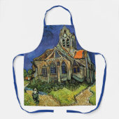 ヴィンセント・ヴァン・ゴッホ - オーベルの教会 エプロン (正面)
