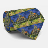 ヴィンセント・ヴァン・ゴッホ - オーベルの教会 ネクタイ (ロール)
