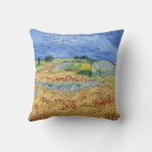 ヴィンセント・ヴァン・ゴッホ - オーベルの野原 クッション (裏面)