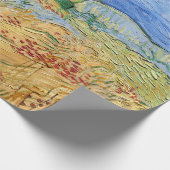 ヴィンセント・ヴァン・ゴッホ - オーベルの野原 ラッピングペーパー (角)