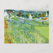 ヴィンセント・ヴァン・ゴッホ - オーベールのぶどう畑 ポストカード (正面)