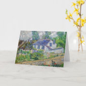 ヴィンセント・ヴァン・ゴッホ - オーベールの家 カード (黄色い花)