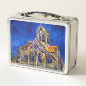 ヴィンセント・ヴァン・ゴッホ - オーベールの教会 メタルランチボックス (裏面)