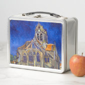 ヴィンセント・ヴァン・ゴッホ - オーベールの教会 メタルランチボックス (インサイチュ)