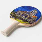 ヴィンセント・ヴァン・ゴッホ - オーベールの教会 卓球ラケット (正面アングル)