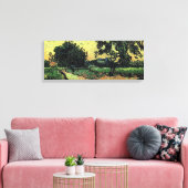 ヴィンセント・ヴァン・ゴッホ・オーヴェーのシャトーと風景 キャンバスプリント (インサイチュ (リビング))