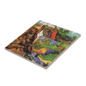 ヴィンセント・ヴァン・ゴッホ・オーヴェースの家ヴィレッジ タイル (側面)