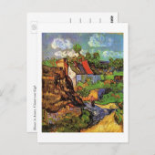 ヴィンセント・ヴァン・ゴッホ・オーヴェースの家ヴィレッジ ポストカード (正面/裏面)