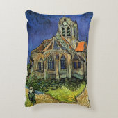 ヴィンセント・ヴァン・ゴッホ – オーヴェースの教会 アクセントクッション (裏面(縦))