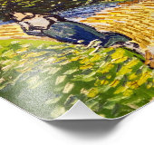 ヴィンセント・ヴァン・ゴッホ – オーヴェースの教会 フォトプリント            (角)