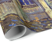 ヴィンセント・ヴァン・ゴッホ – オーヴェースの教会 ラッピングペーパー (ロールコーナー)