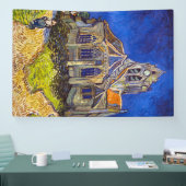 ヴィンセント・ヴァン・ゴッホ – オーヴェースの教会 横断幕 (トレードショー)