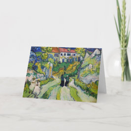 ヴィンセント・ヴァン・ゴッホ – オーヴェースの階段 カード