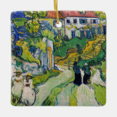 ヴィンセント・ヴァン・ゴッホ – オーヴェースの階段 セラミックオーナメント (正面)